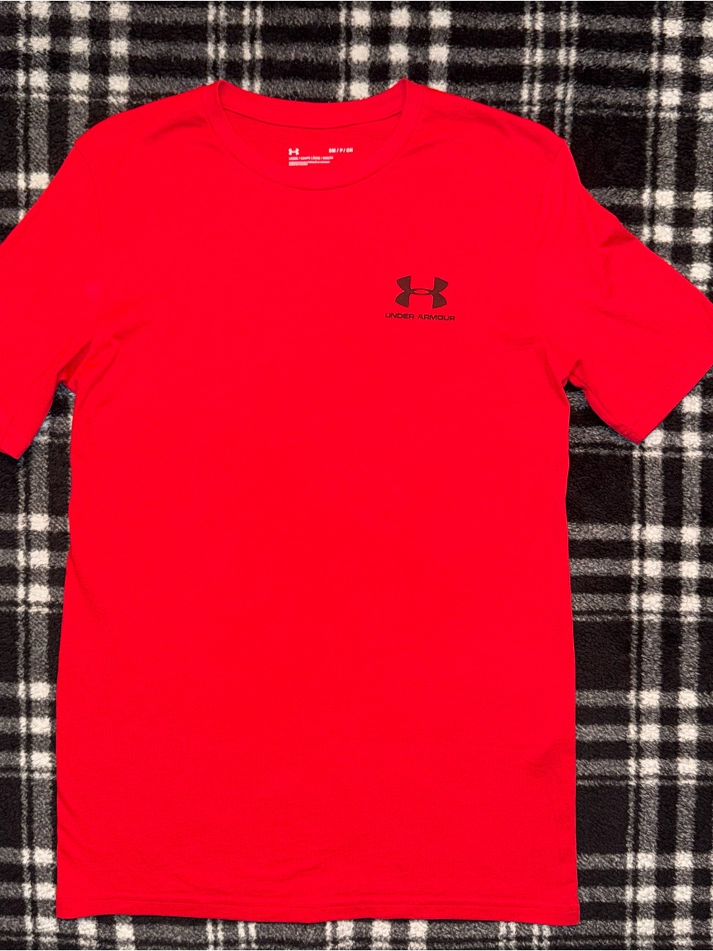 Under Armour Red Athletic Tee